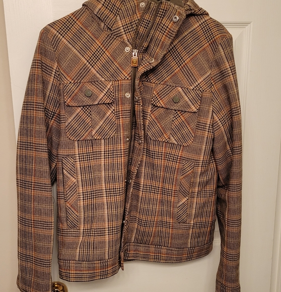 TNA wool plaid coat - Picture 1 of 6